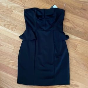 green emerald velvet dress Envelope Neck Ponte Dress - Black - Size 3XS